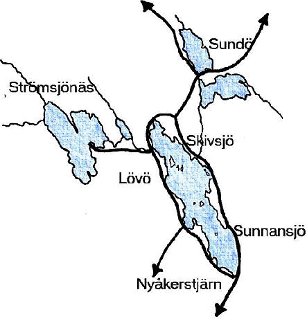 Karta ver Skivsjbygden